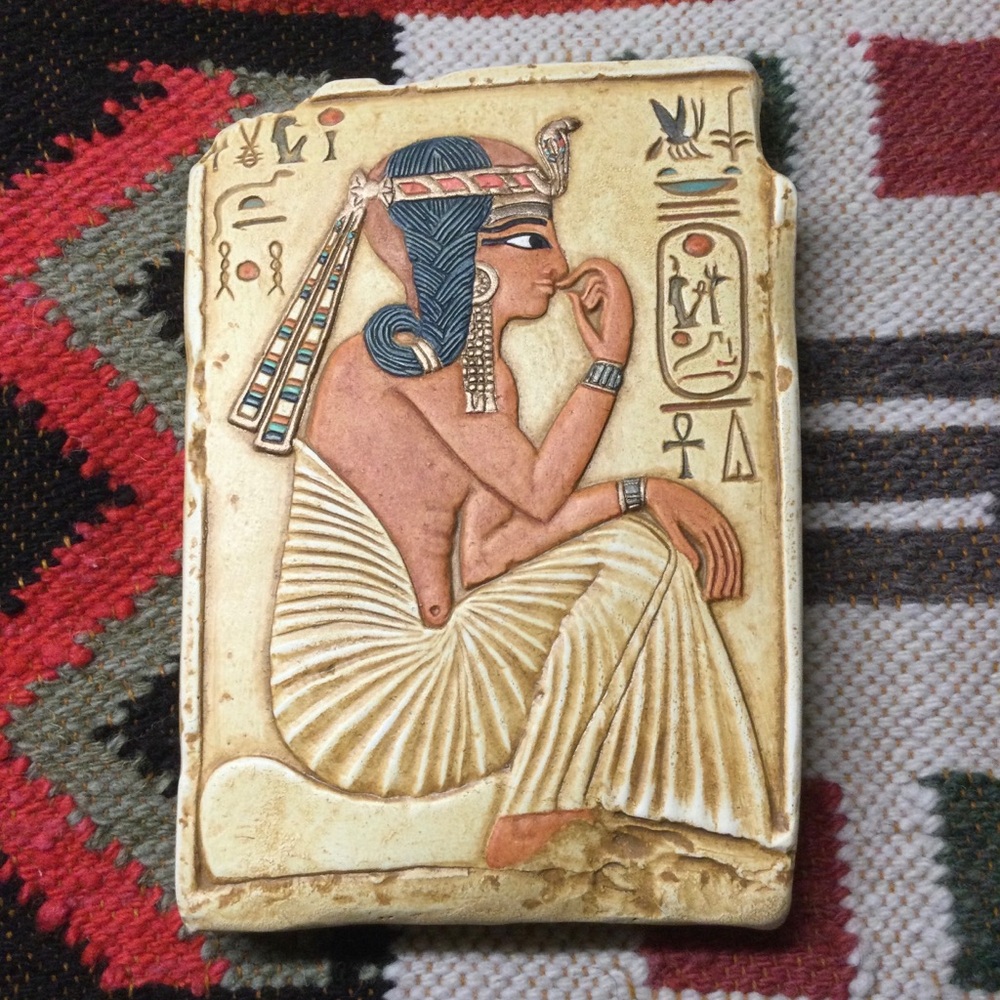 Egyptian Relief wall Plaque - Ramses 2 as a Child